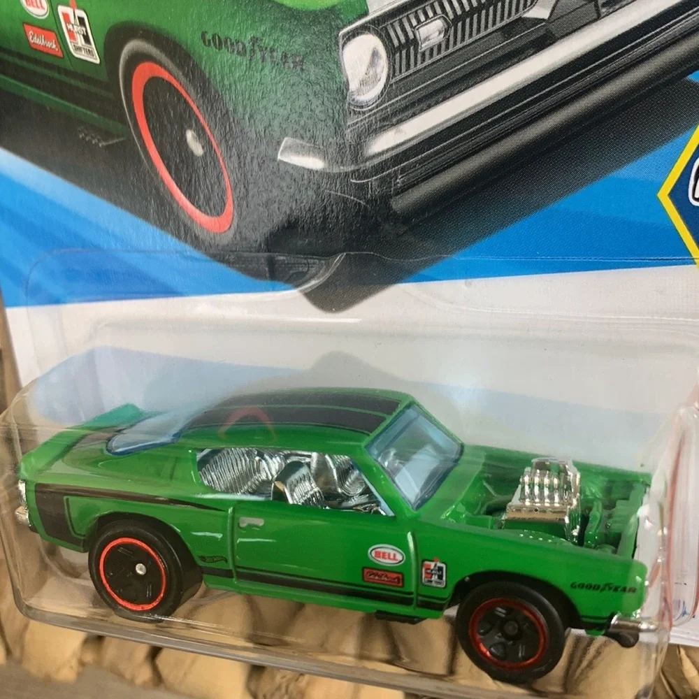 King Kuda Hot Wheels Green Muscle Car Plymouth Barracuda Hotwheels Sport 2025 🆕